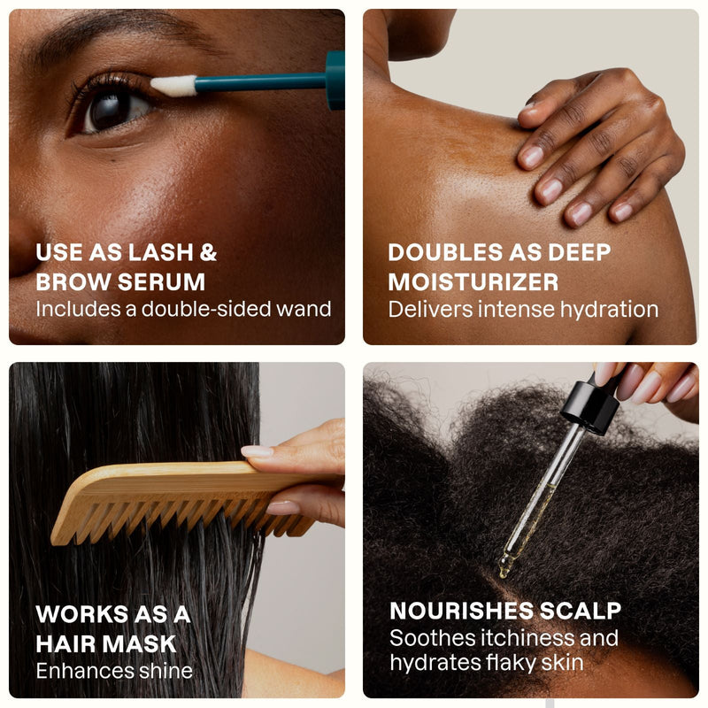 Organic Castor Oil - Cliganic Skin & Hair Oils