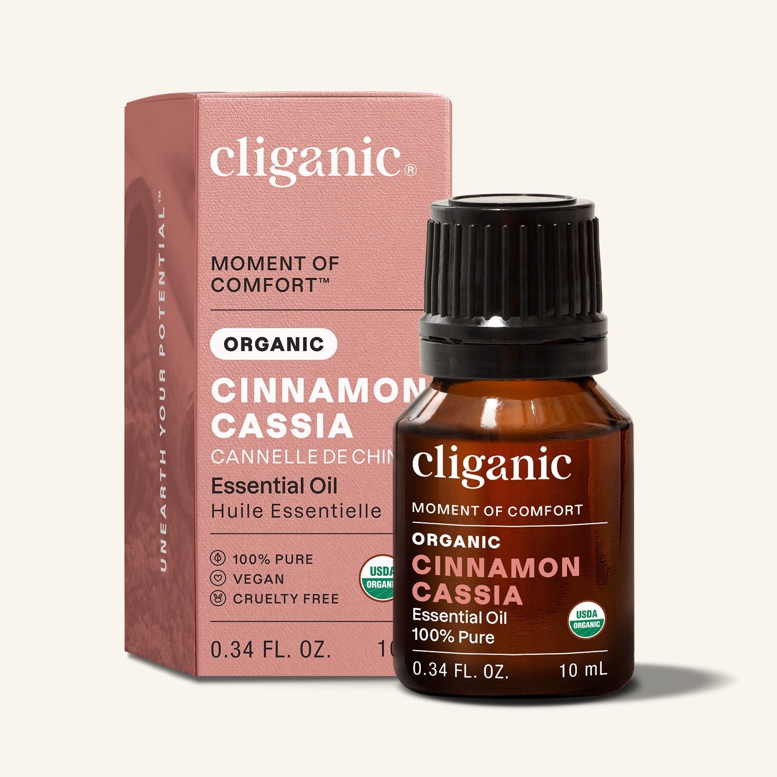 Organic Cinnamon Cassia Essential Oil | Cliganic
