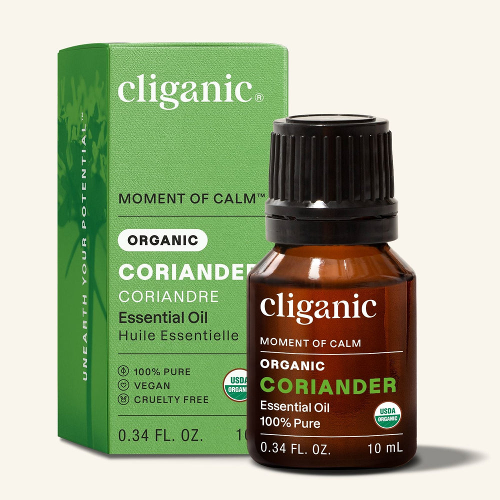 Organic Coriander Seed Essential Oil - Cliganic Essential Oil Singles