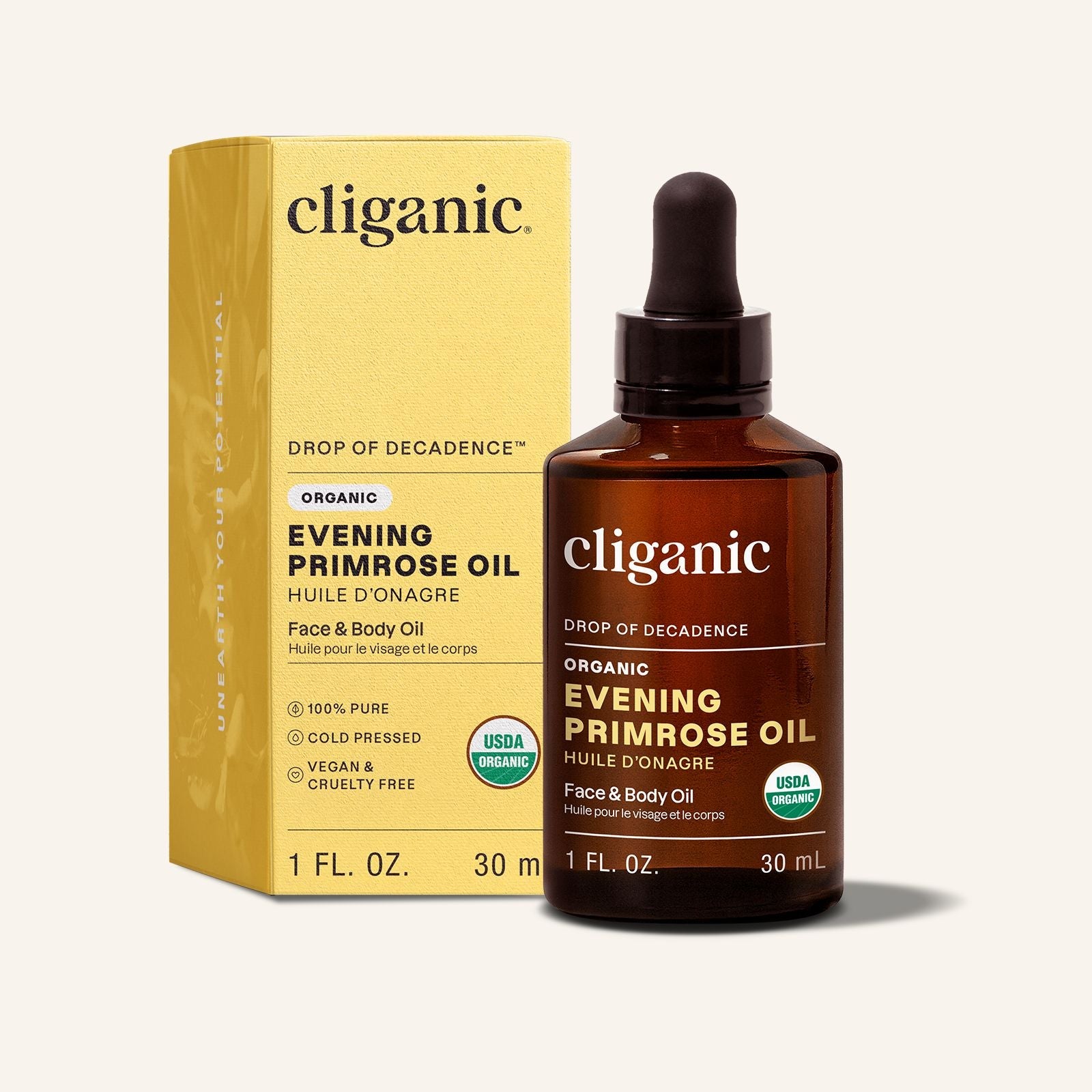 Organic Evening Primrose Oil | Cliganic