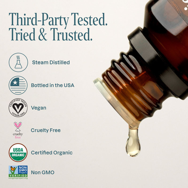 Organic Frankincense Essential Oil - Cliganic Essential Oil Singles