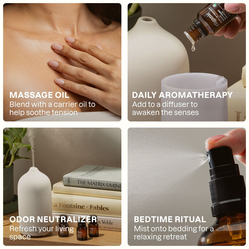 Organic Frankincense Essential Oil - Cliganic Essential Oil Singles