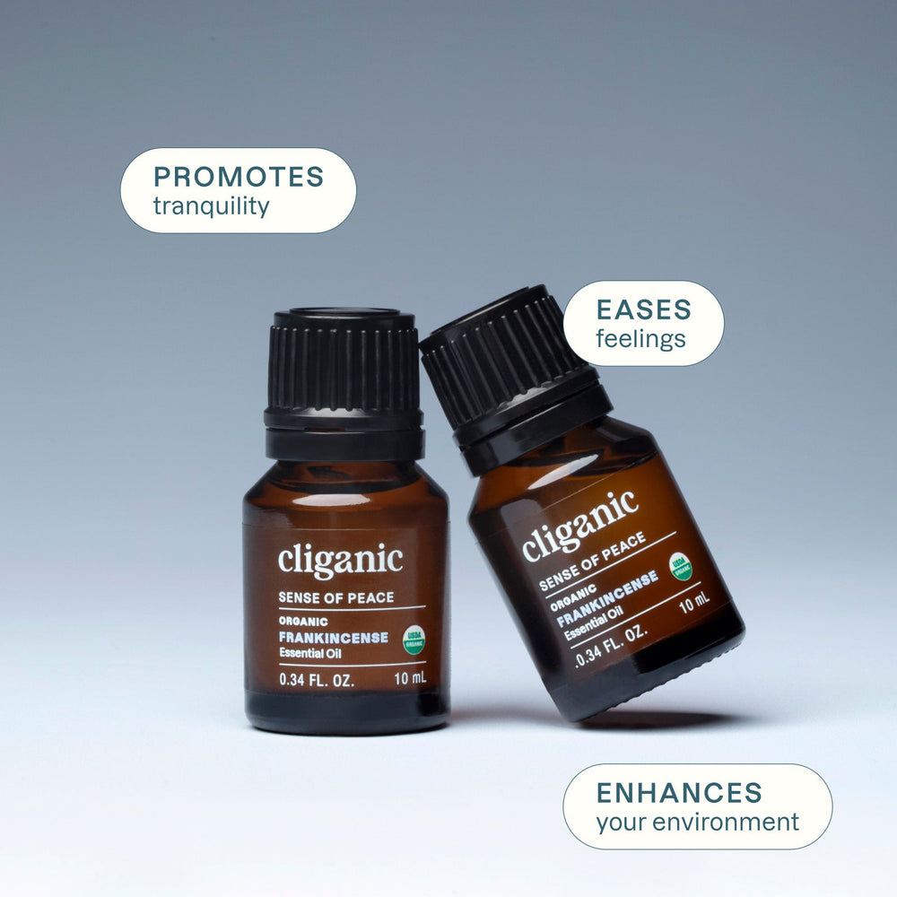 Organic Frankincense Essential Oil - Cliganic Essential Oil Singles