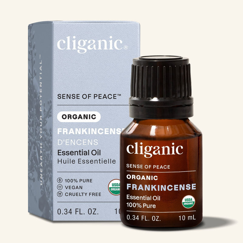 Organic Frankincense Essential Oil - Cliganic Essential Oil Singles