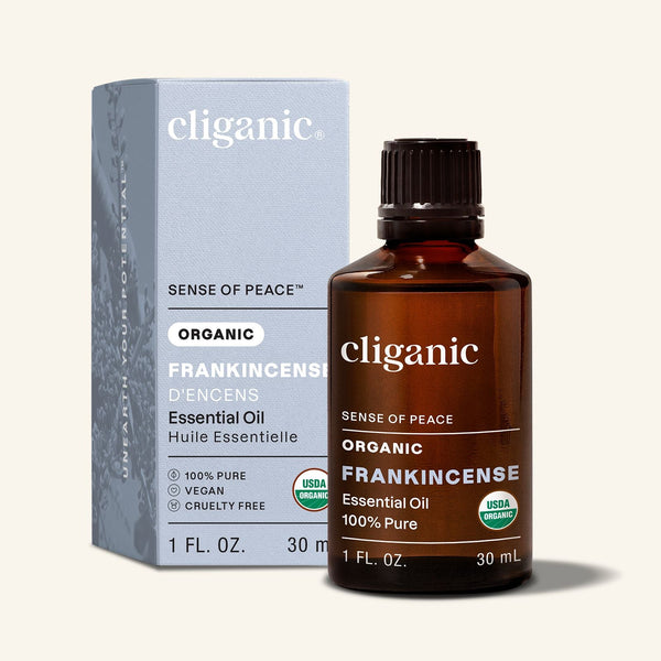 100% Pure, Organic Frankincense Essential Oil | Cliganic