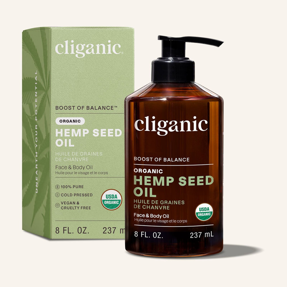 Organic Hemp Seed Oil - Cliganic