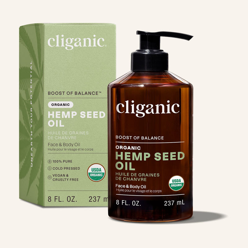 Organic Hemp Seed Oil - Cliganic
