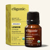 Organic Lemon Essential Oil - Cliganic Essential Oil Singles