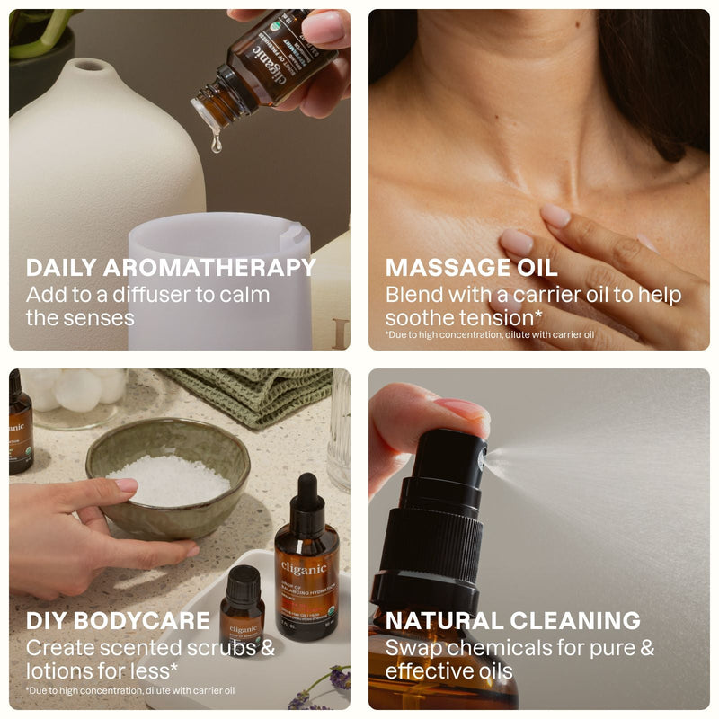 Organic Lime Essential Oil - Cliganic Essential Oil Singles