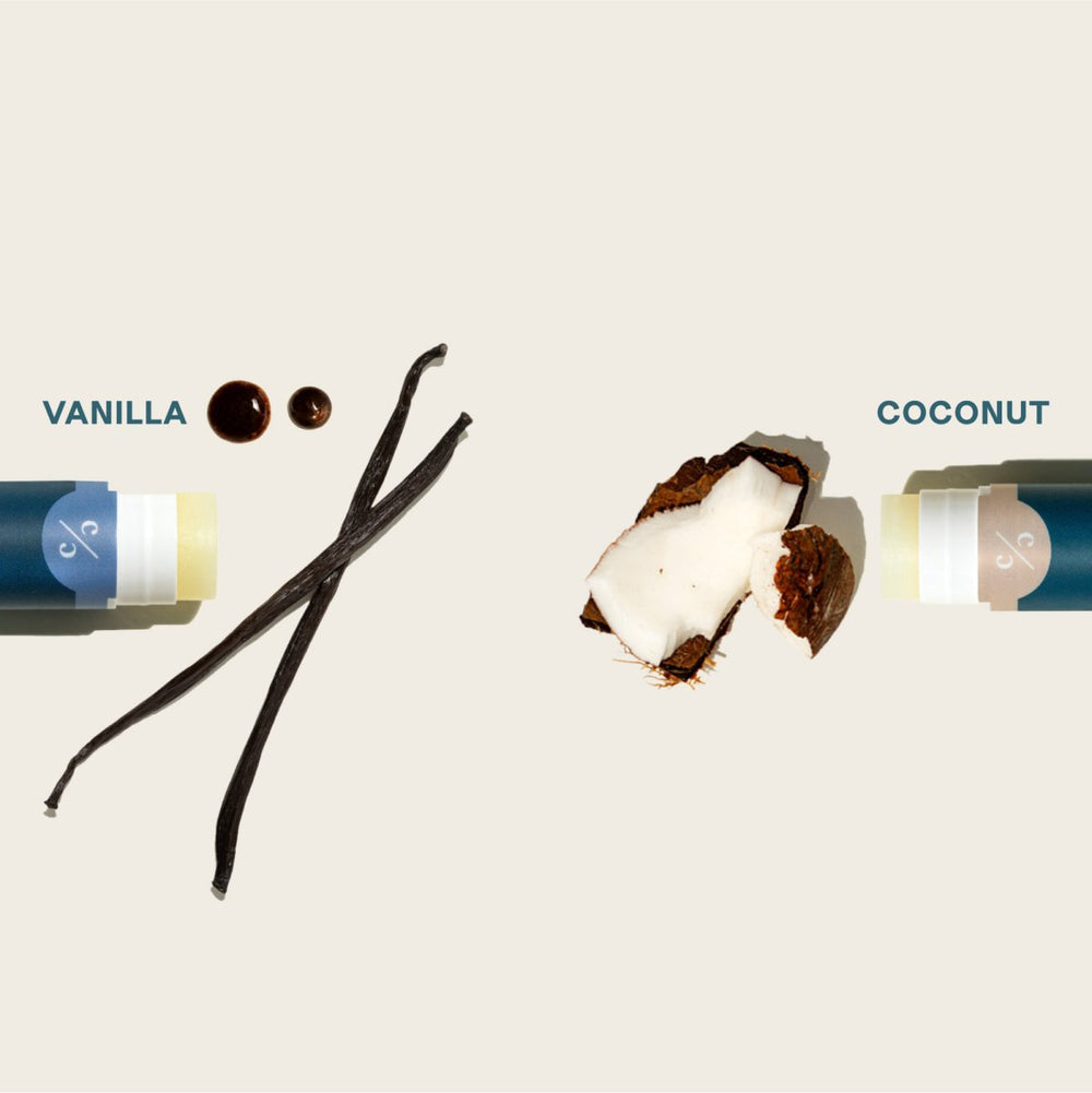 Organic Lip Balm Set - Tropical Twist - Cliganic Lip Balms