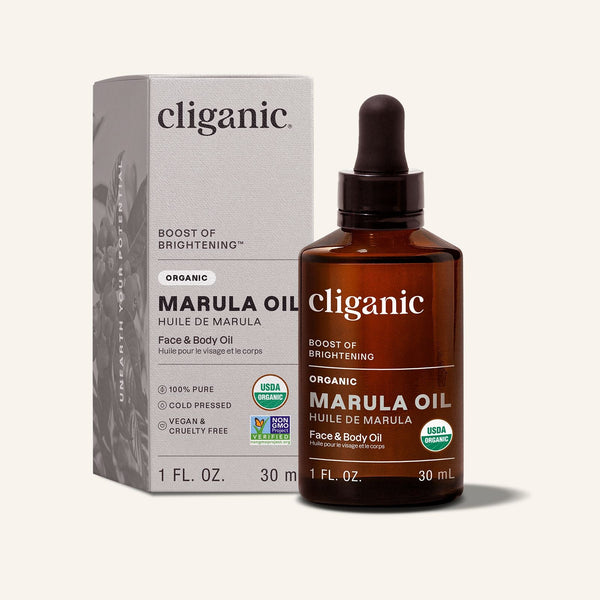 100% Pure Organic Marula Oil | Marula Oil for Face  Cliganic