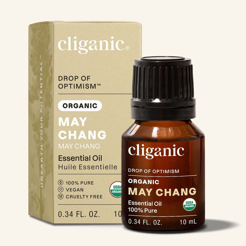 Organic May Chang Essential Oil - Cliganic Essential Oil Singles