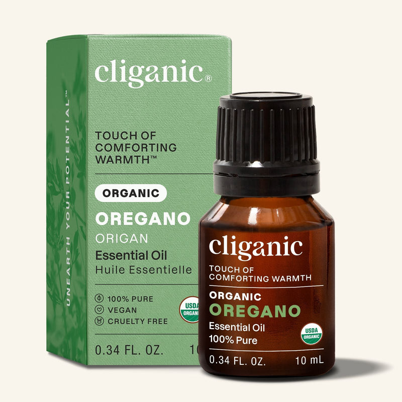 Organic Oregano Essential Oil - Cliganic Essential Oil Singles