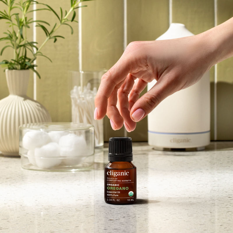Organic Oregano Essential Oil - Cliganic Essential Oil Singles