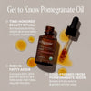 Organic Pomegranate Oil - Cliganic Skin & Hair Oils