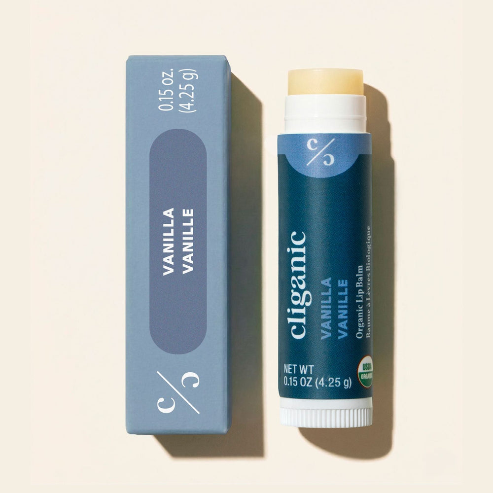 Organic Single Lip Balm (1 Flavor) - Cliganic Lip Balms