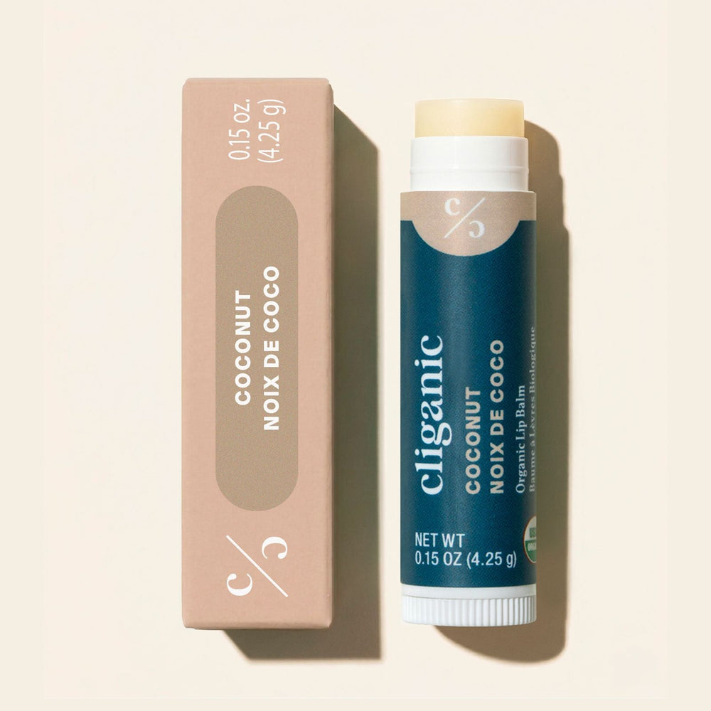 Organic Single Lip Balm (1 Flavor) - Cliganic Lip Balms