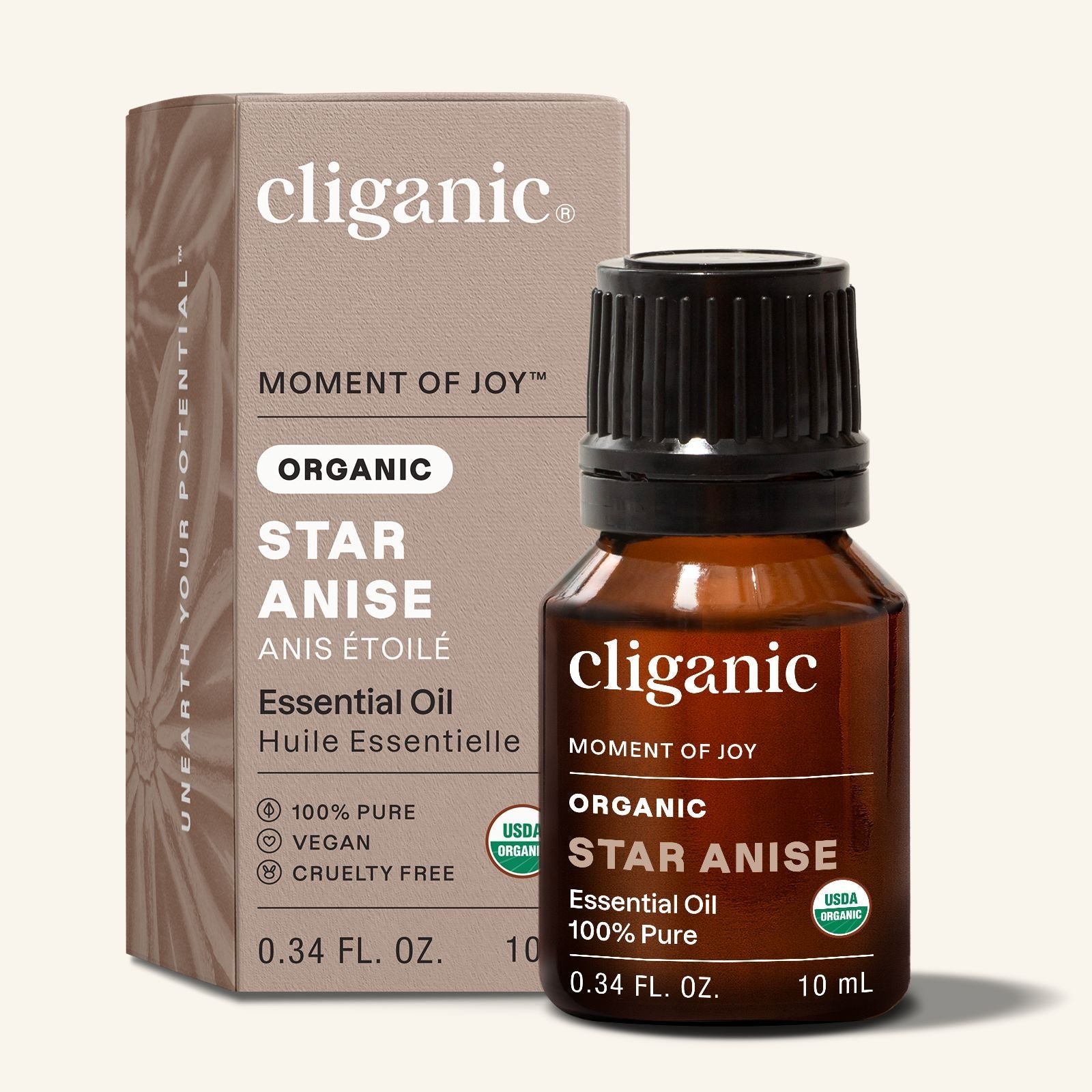 Organic Star Anise Essential Oil | 100% Pure | Cliganic
