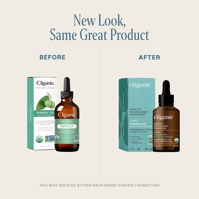 Organic Tamanu Oil - Cliganic Skin & Hair Oils