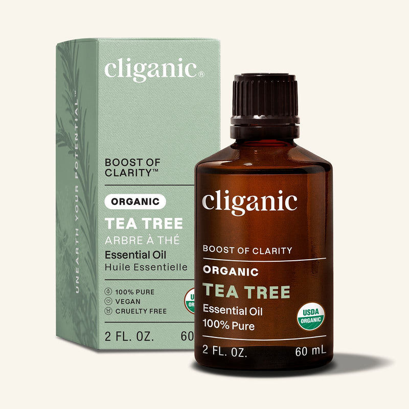 Organic Tea Tree Essential Oil - Cliganic Essential Oil Singles