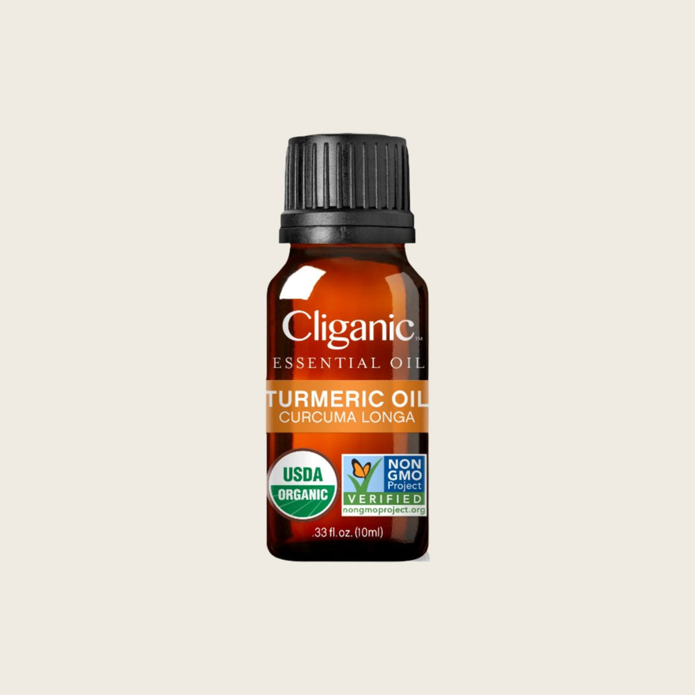 Organic Turmeric Essential Oil - Cliganic Essential Oil Singles