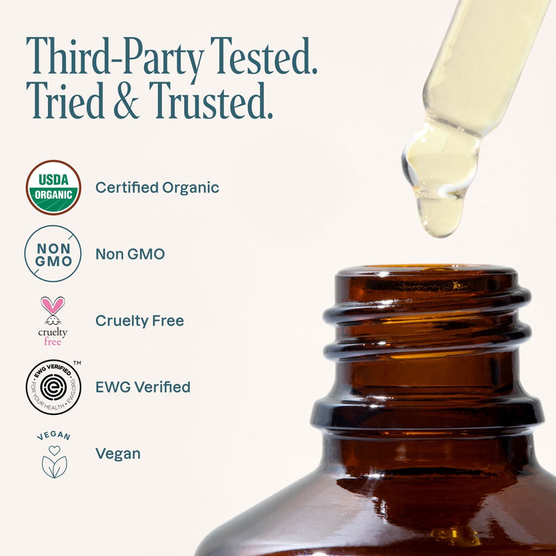 Organic Vitamin E Oil - Cliganic Skin & Hair Oils