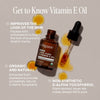 Organic Vitamin E Oil - Cliganic Skin & Hair Oils