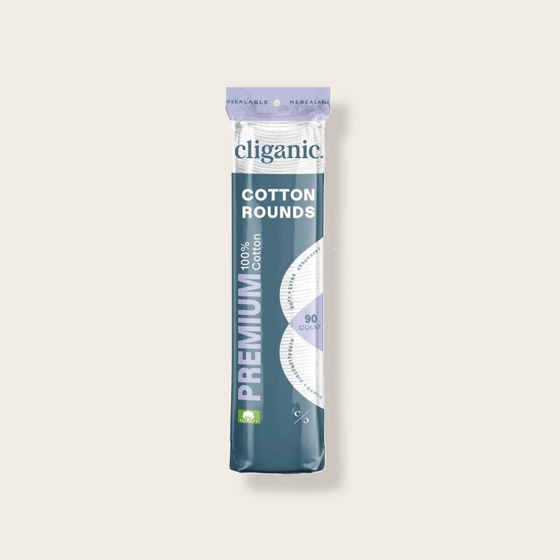 Premium Cotton Rounds - Cliganic Cotton Products