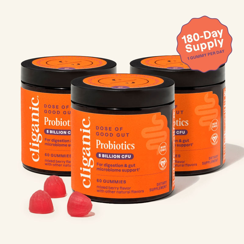 Probiotic Gummies - Cliganic Supplements