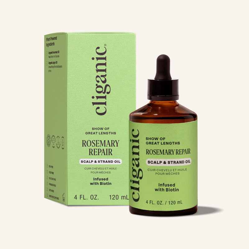Rosemary Repair Scalp & Strand Oil - Cliganic Skin & Hair Oils