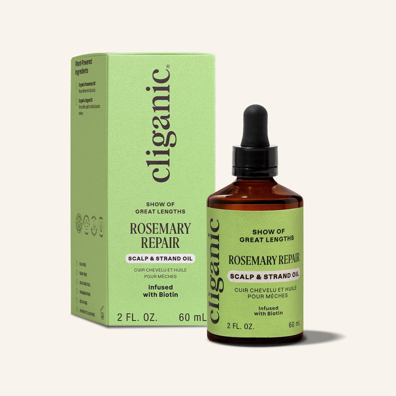 Rosemary Repair Scalp & Strand Oil - Cliganic Skin & Hair Oils
