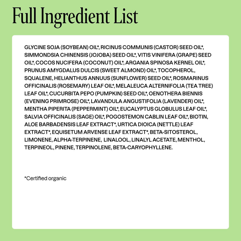 Rosemary Repair - Cliganic Cotton Products