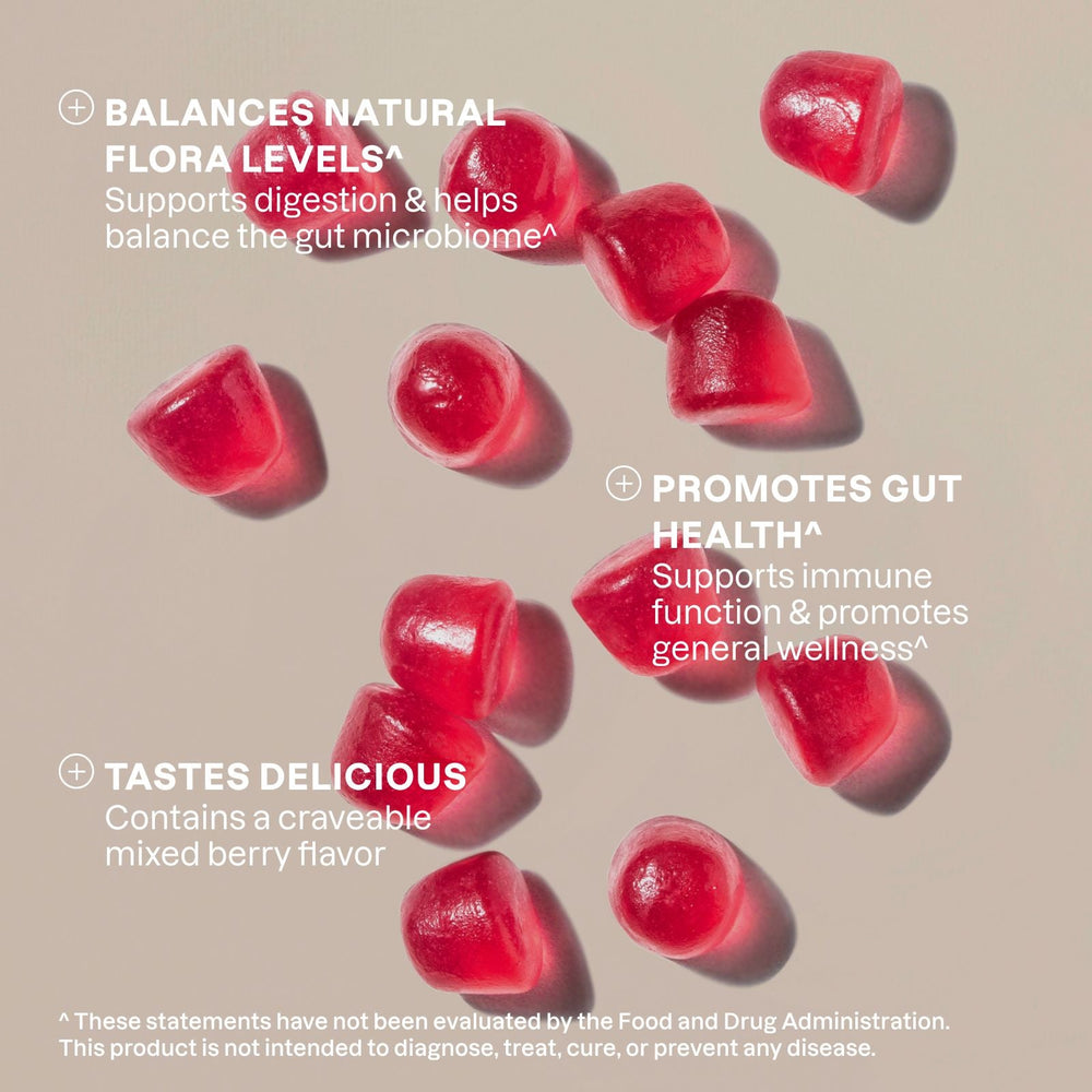 Sugar - Free Probiotic Gummies - Cliganic Supplements