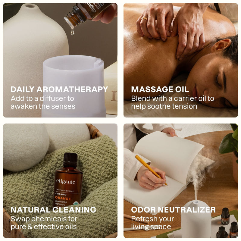 Sweet Organic Orange - Cliganic Essential Oil Singles