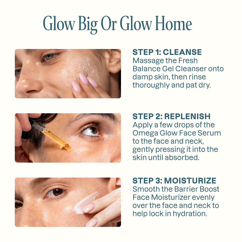 The 3-Step Face Routine - Cliganic Beauty