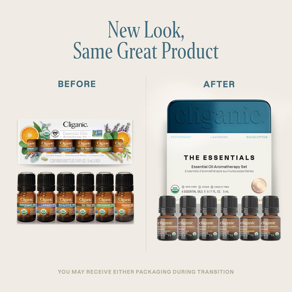 The Essentials - Cliganic Essential Oil Sets