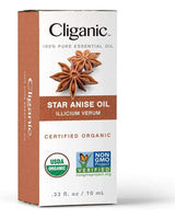 Cliganic 100% Pure Organic Star Anise Oil