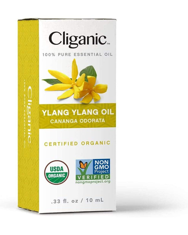 Cliganic 100% Pure Organic Ylang Ylang Oil