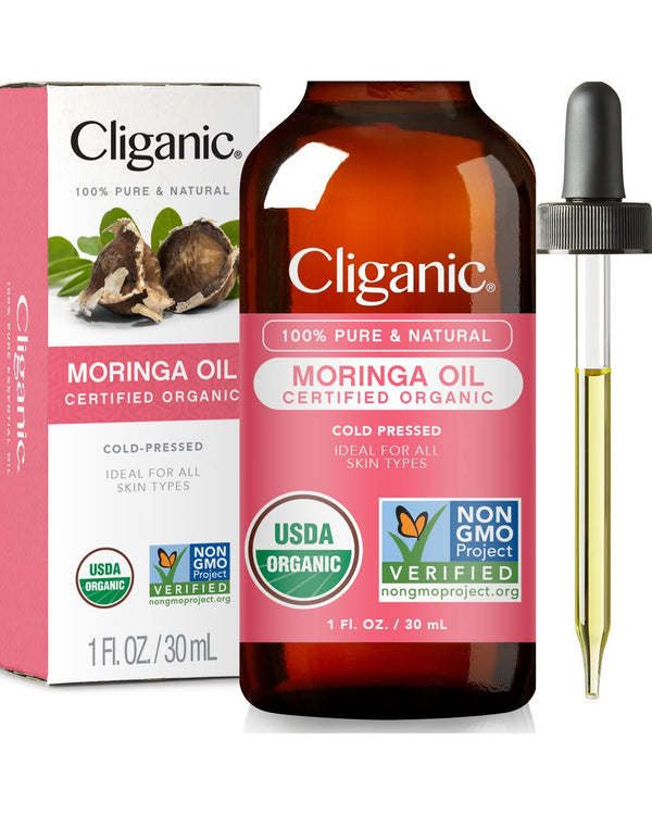 Cliganic 100% Pure Organic Moringa Oil