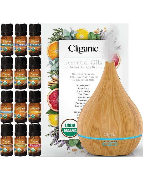 Organic Essential Oils  100% Pure Essential Oils Cliganic