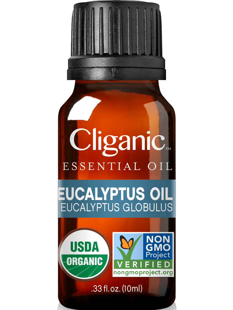 Cliganic 100% Pure Organic Eucalyptus Oil 0.33oz