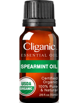 Cliganic 100% Pure Organic Spearmint Oil 0.33oz