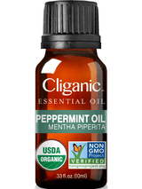 Cliganic 100% Pure Organic Peppermint Oil 0.33oz