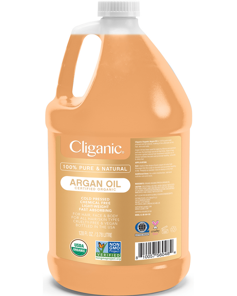 100% Pure Organic Argan Oil  Argan Oil for Hair, Skin & Nails
