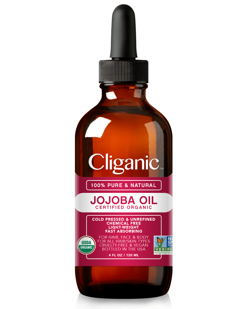 100% Pure Organic Jojoba Oil | For Hair & Skin – Cliganic