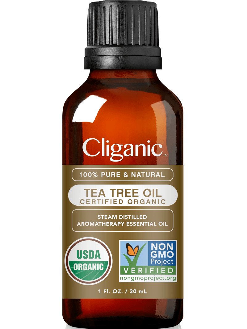 Cliganic 100% Pure Organic Tea Tree Oil 1oz