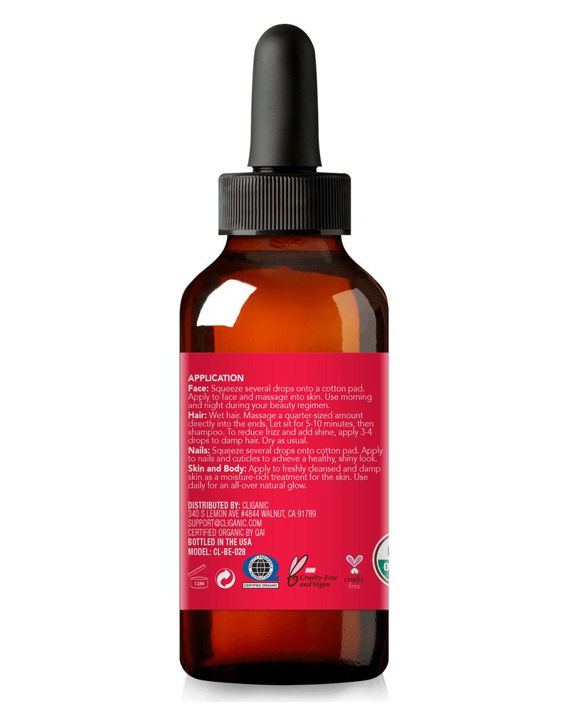Cliganic 100% Pure Organic Rosehip Oil