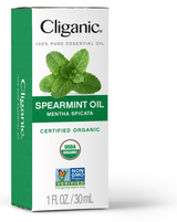 Cliganic 100% Pure Organic Spearmint Oil