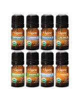 Cliganic Organic Aromatherapy Essential Oils Set (Top 6), Yellow