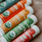 Cliganic Organic Lip Balm Set, 3 Flavors